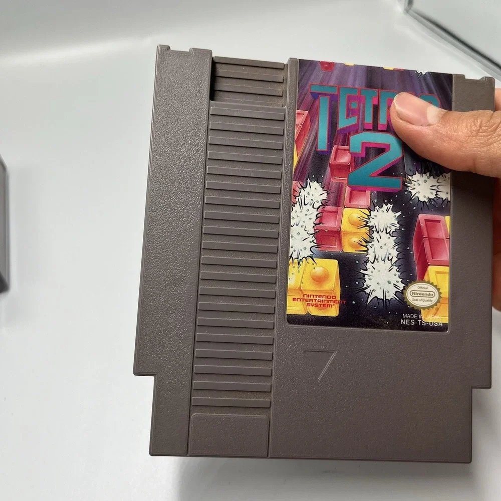 Tetris 1 & 2 Nintendo NES Vintage Pre Owned